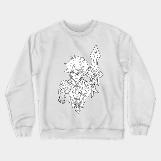 Zhongli Crewneck Sweatshirt by weirdesigns